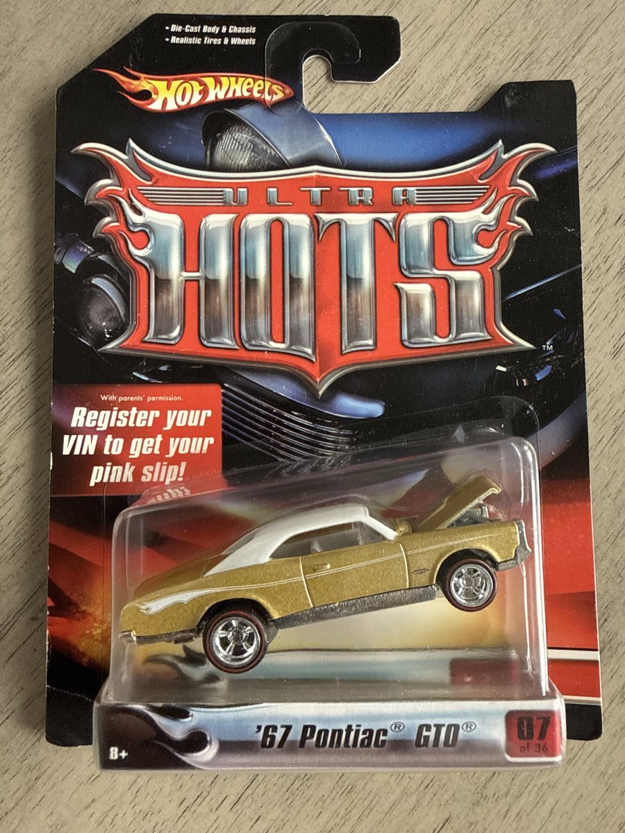 Hot Wheels 67 Pontiac GTO