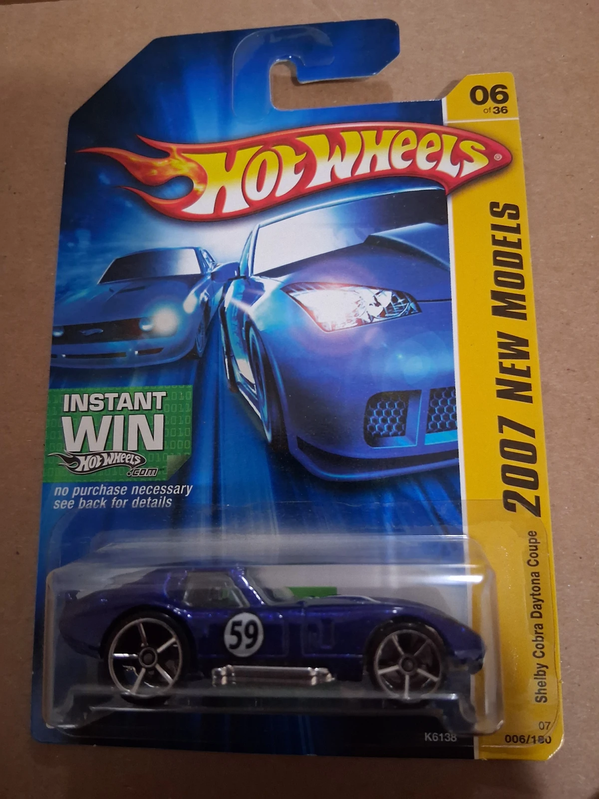 2007 Shelby Cobra Daytona Coupe Blue: Long (US): Image 2