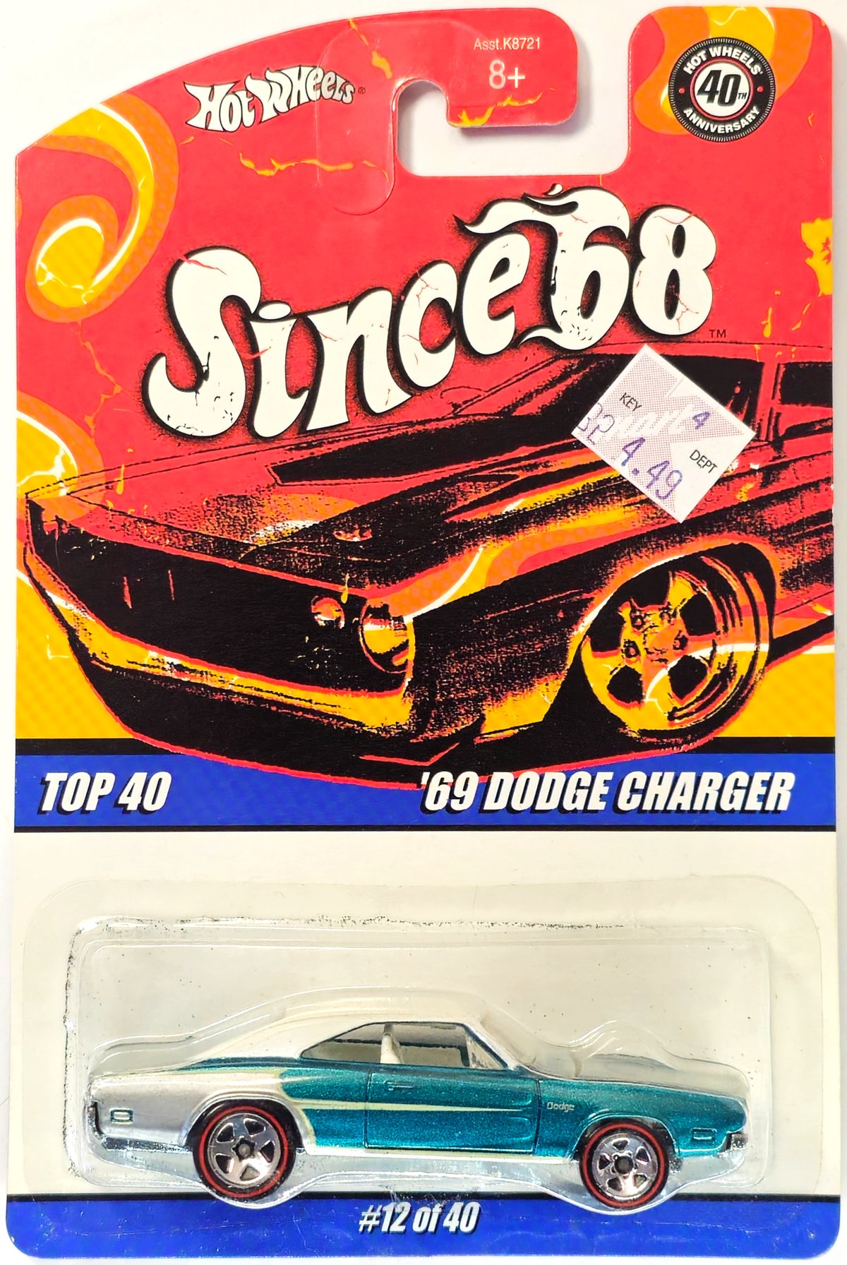 Hot Wheels 69 Dodge Charger