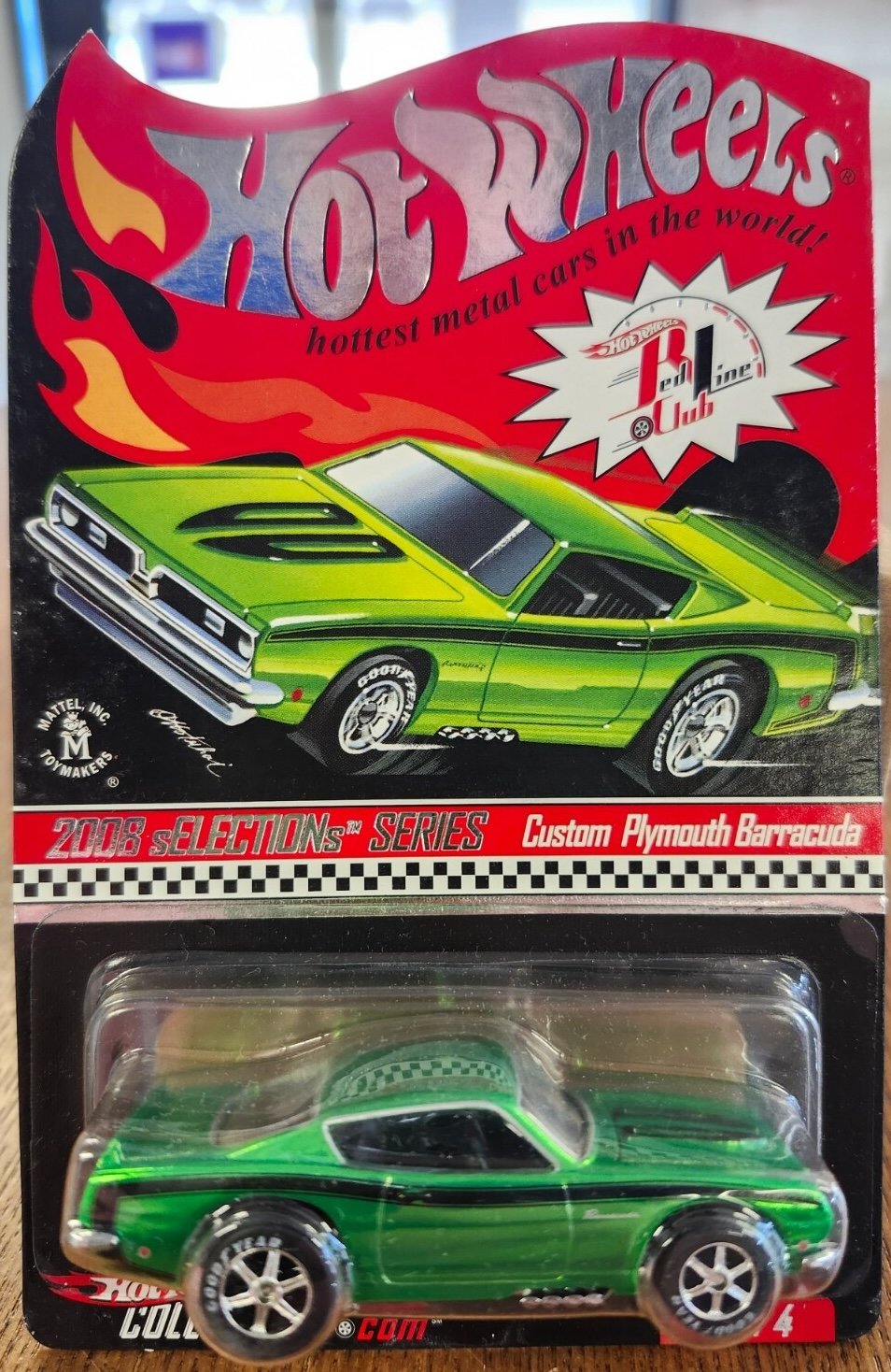 Hot Wheels Custom Plymouth Barracuda