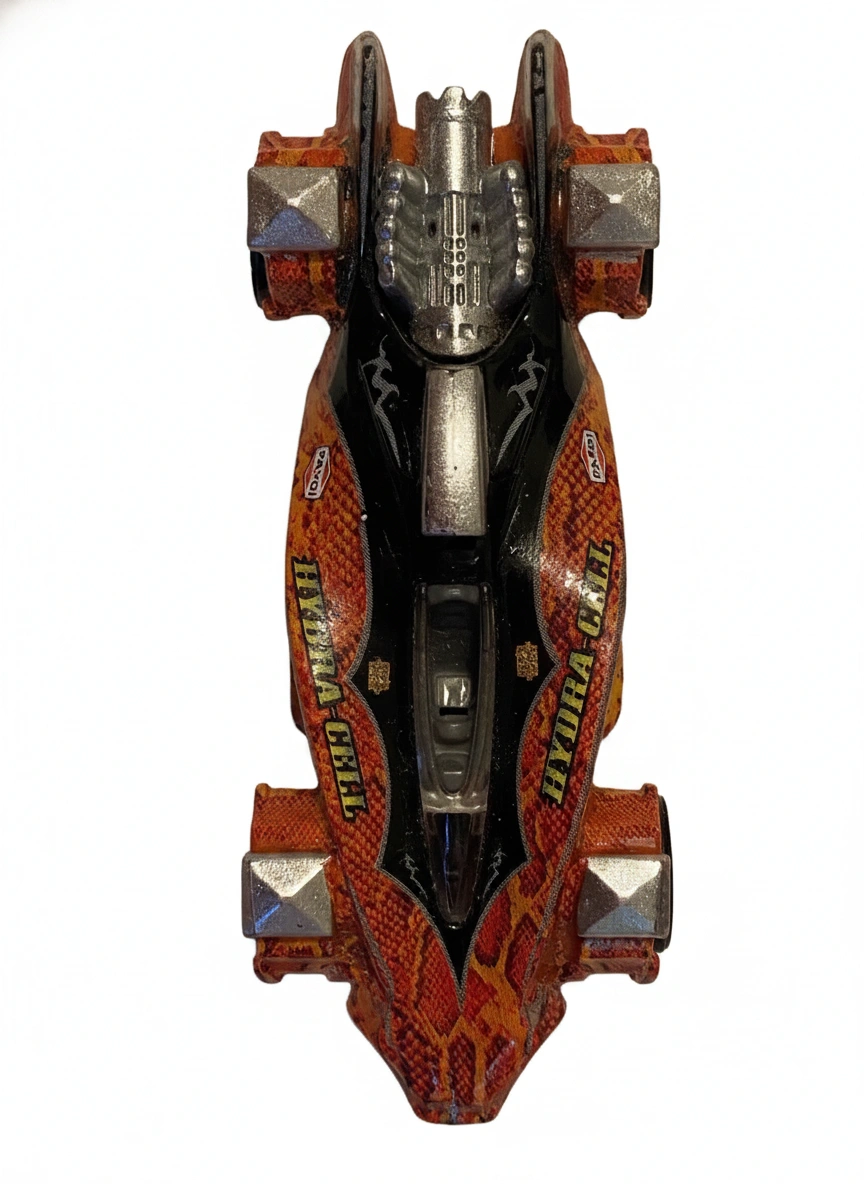 2008 Snake Oiler Race Car Orange: No Package: Image 3