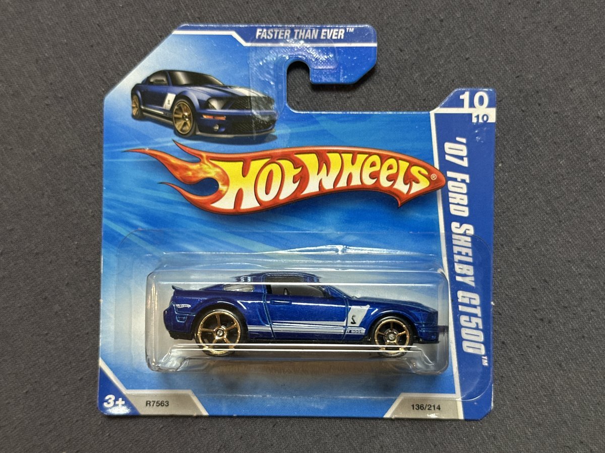 2010 07 Ford Shelby GT500 Blue: Short Card: Image 2