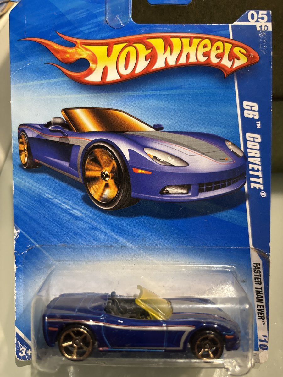 2010 C6 Corvette Blue: Long Card (INT): Image 2