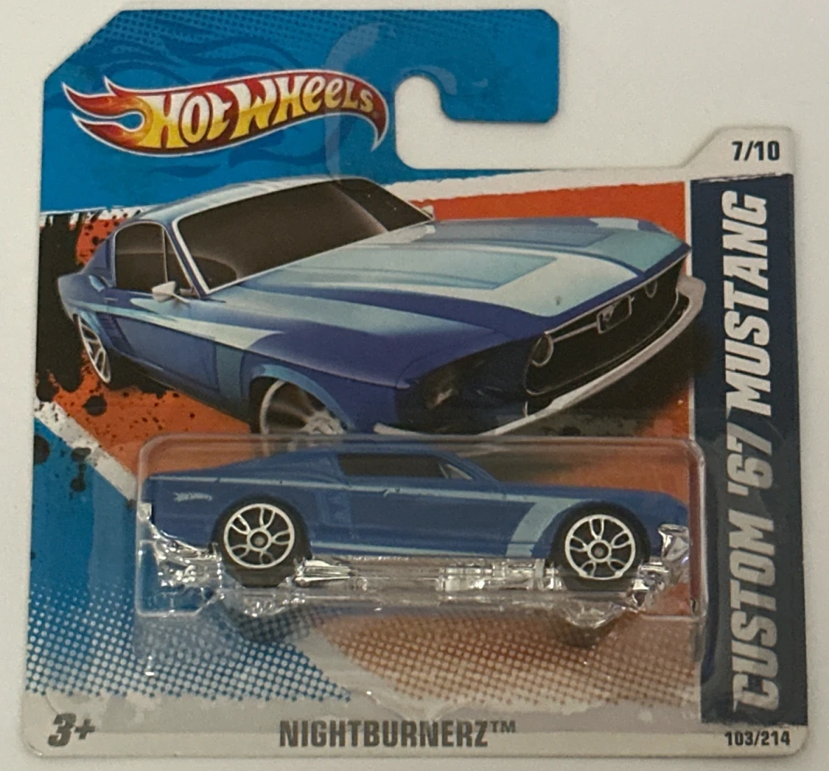 2010 Custom '67 Mustang Blue: Short: Image 2