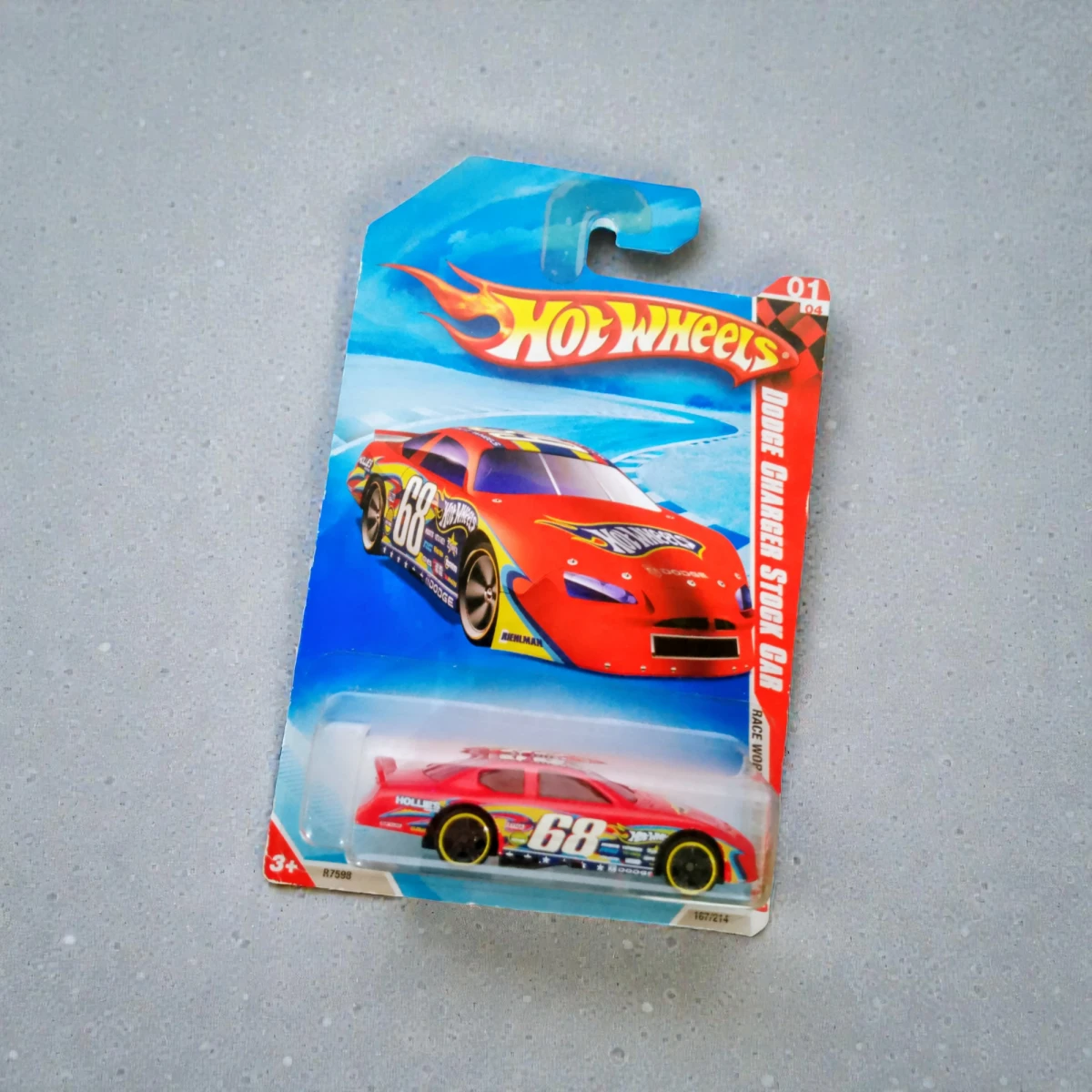 2010 Dodge Charger Stock Car Red: Long (INT): Image 2