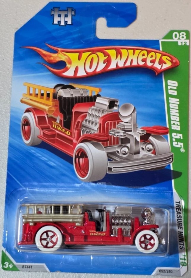 Hot Wheels Old Number 5.5