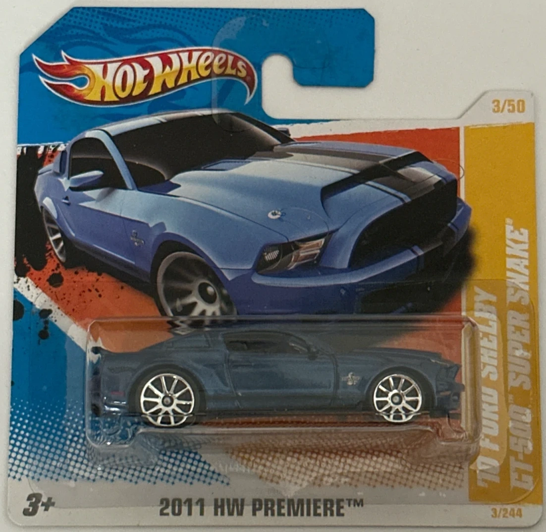 2011 10 Ford Shelby GT-500 Super Snake Blue: Short: Image 2
