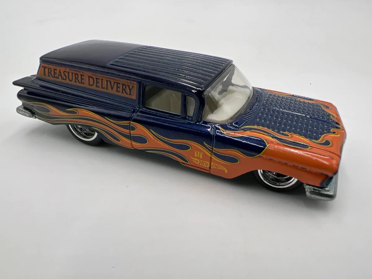 2011 59 Chevy Delivery Blue: Image 2