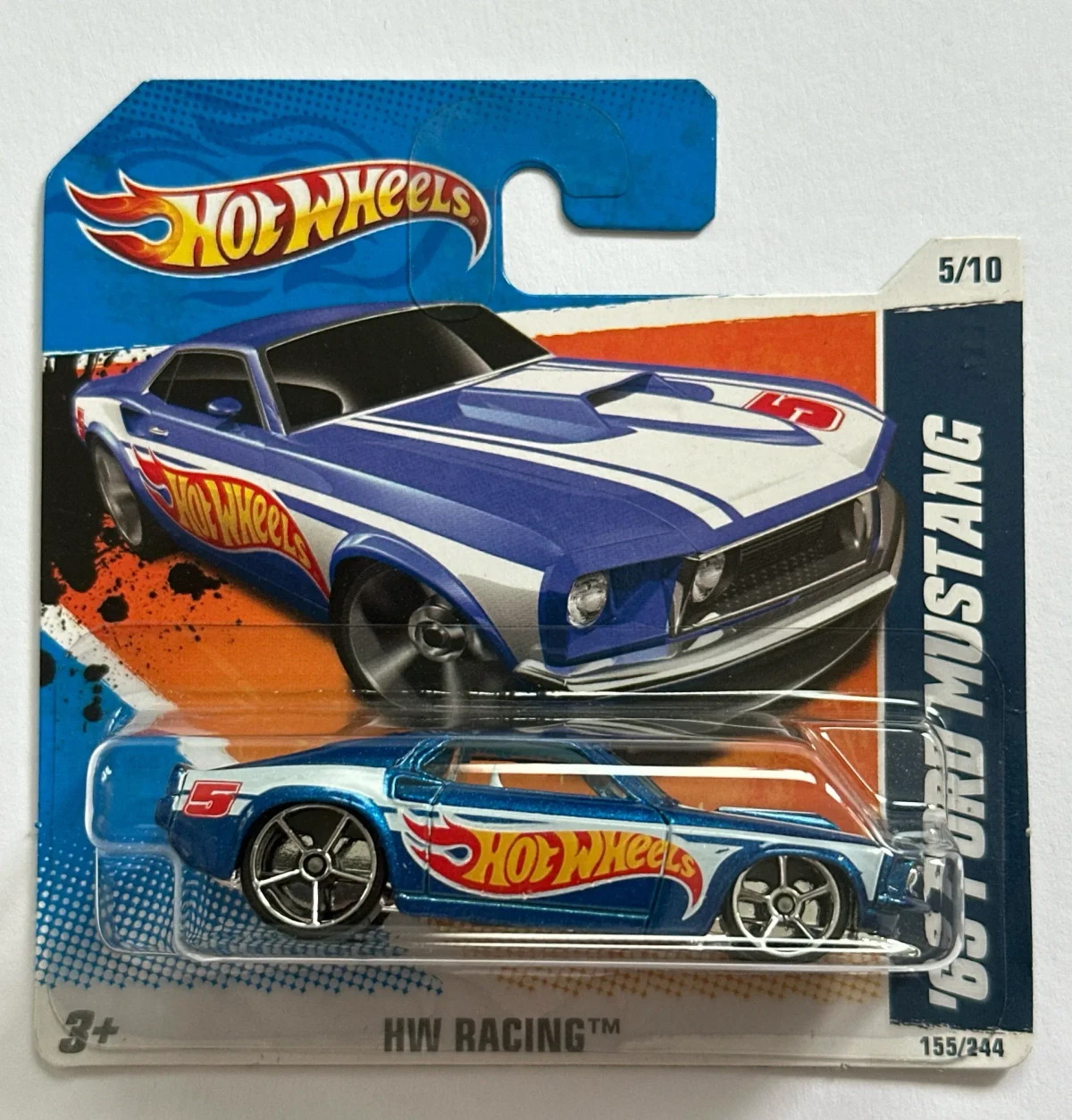 2011 69 Ford Mustang Blue: Short: Image 2