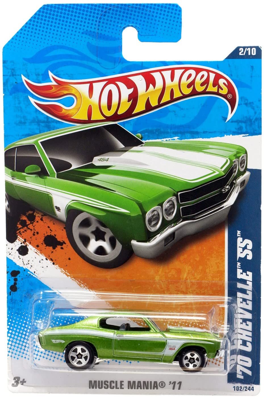 2011 70 Chevelle SS Green: Long Card (INT): Image 2