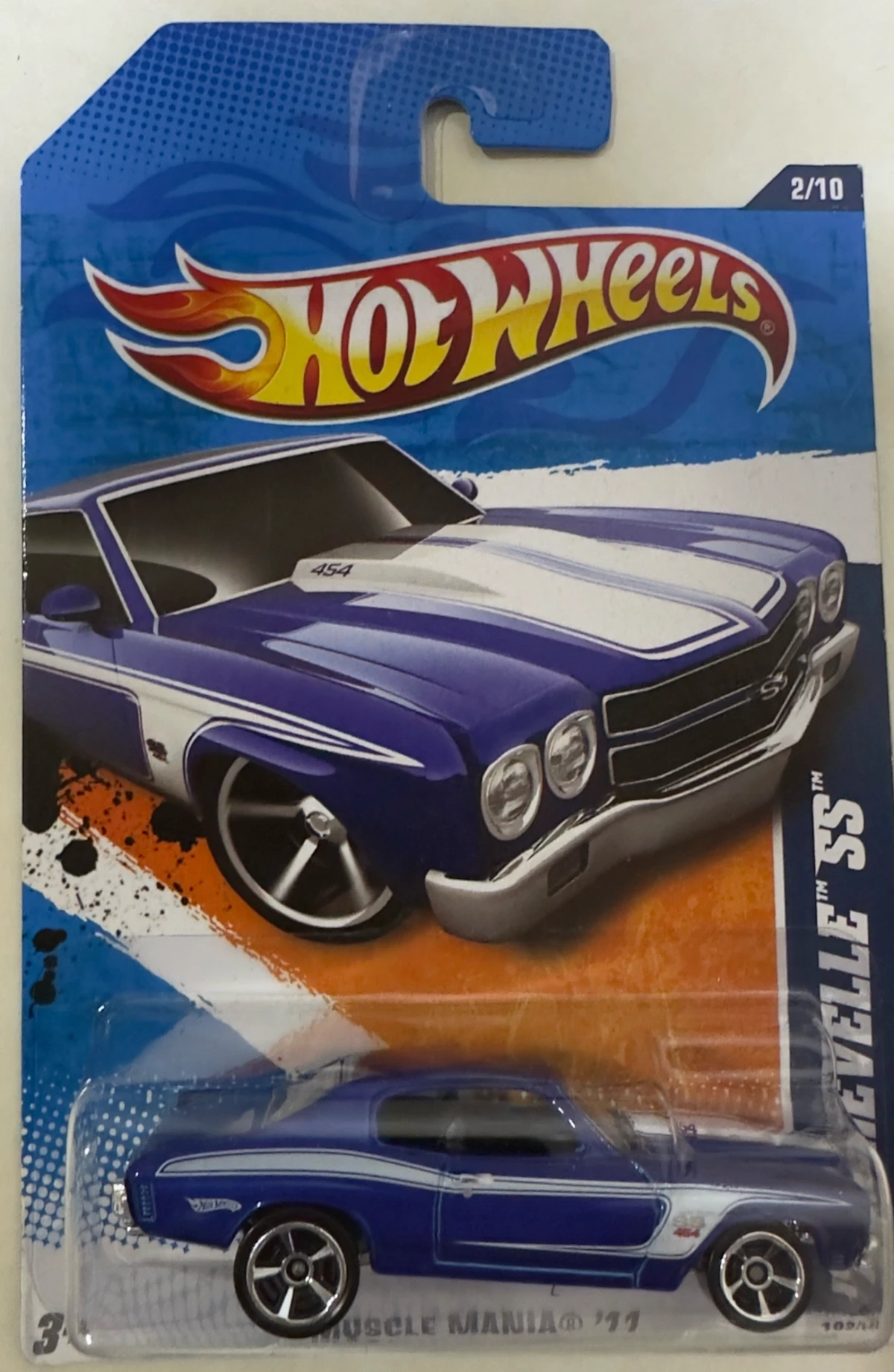2011 70 Chevelle SS Blue: Long (INT): Image 2