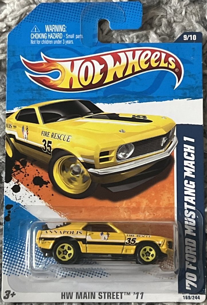 Hot Wheels 70 Ford Mustang Mach 1