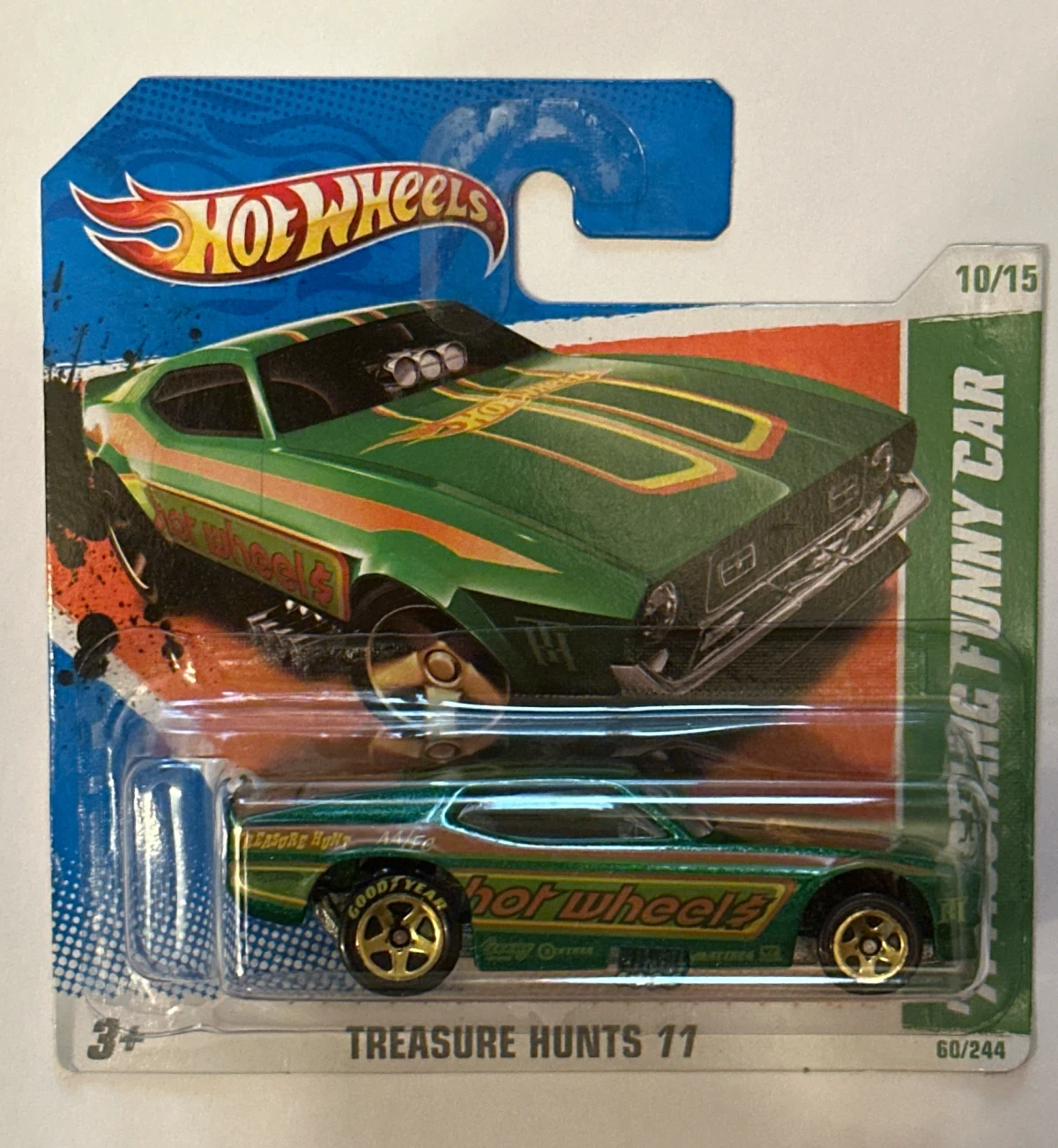 2011 71 Mustang Funny Car Green: Short: Image 2