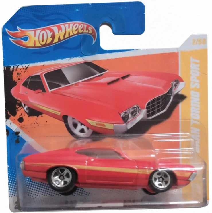 2011 72 Ford Gran Torino Sport Red: Short: Image 2