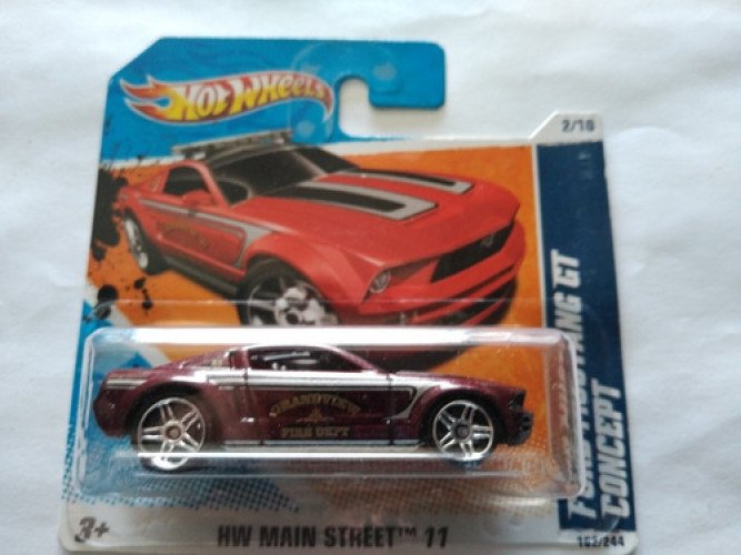 2011 Ford Mustang GT Concept Red: Short Card: Image 2