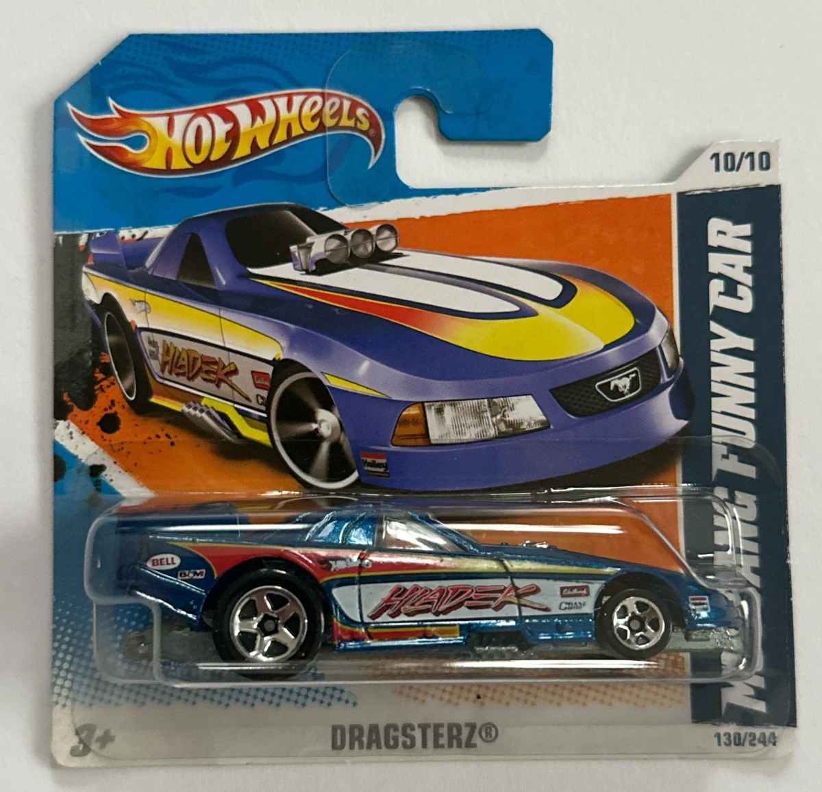 2011 Mustang Funny Car Blue: Short: Image 2