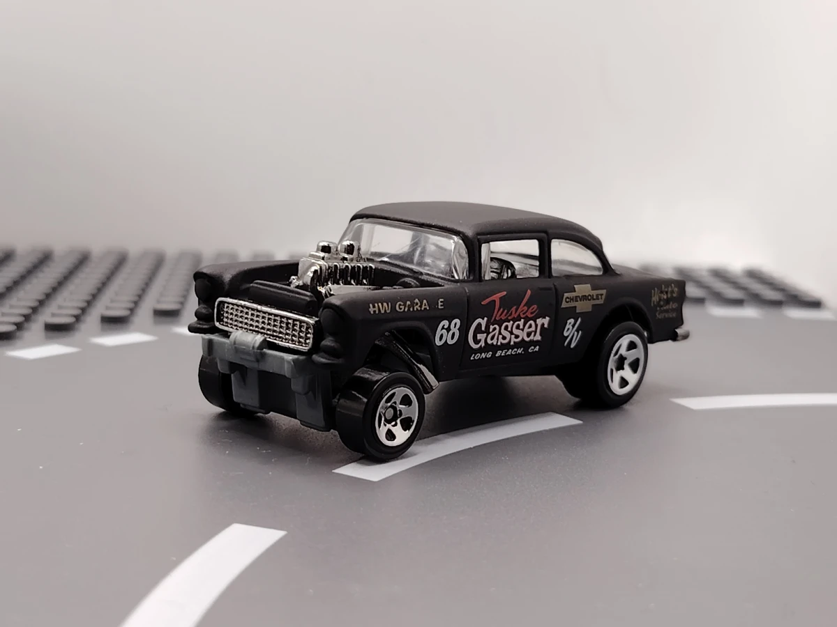 2013 55 Chevy Bel Air Gasser Black: No Package: Image 3