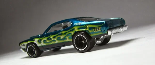 2013 71 Dodge Demon Blue: Image 3