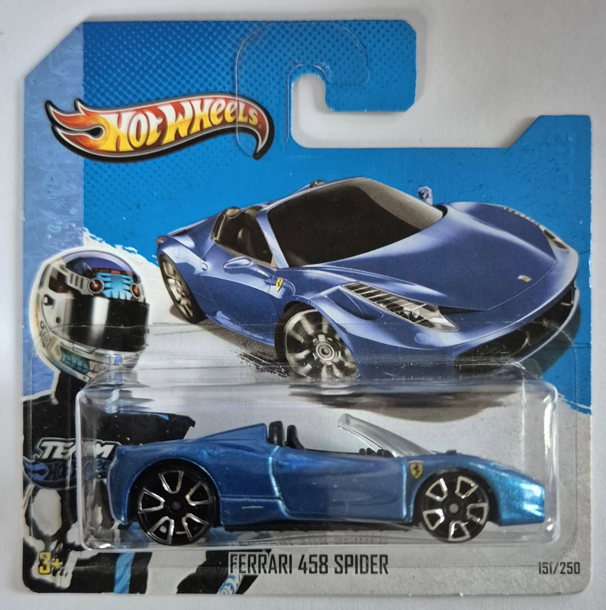 2013 Ferrari 458 Spider Blue: Short: Image 2
