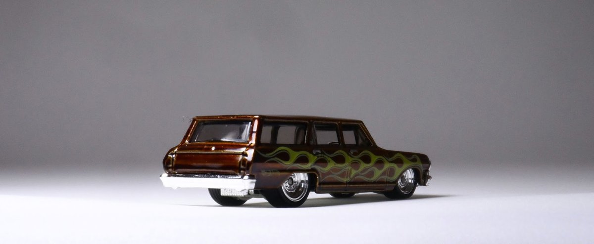 2014 64 Chevy Nova Station Wagon Brown: Image 11