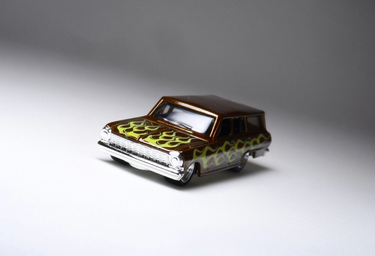 2014 64 Chevy Nova Station Wagon Brown: Image 2