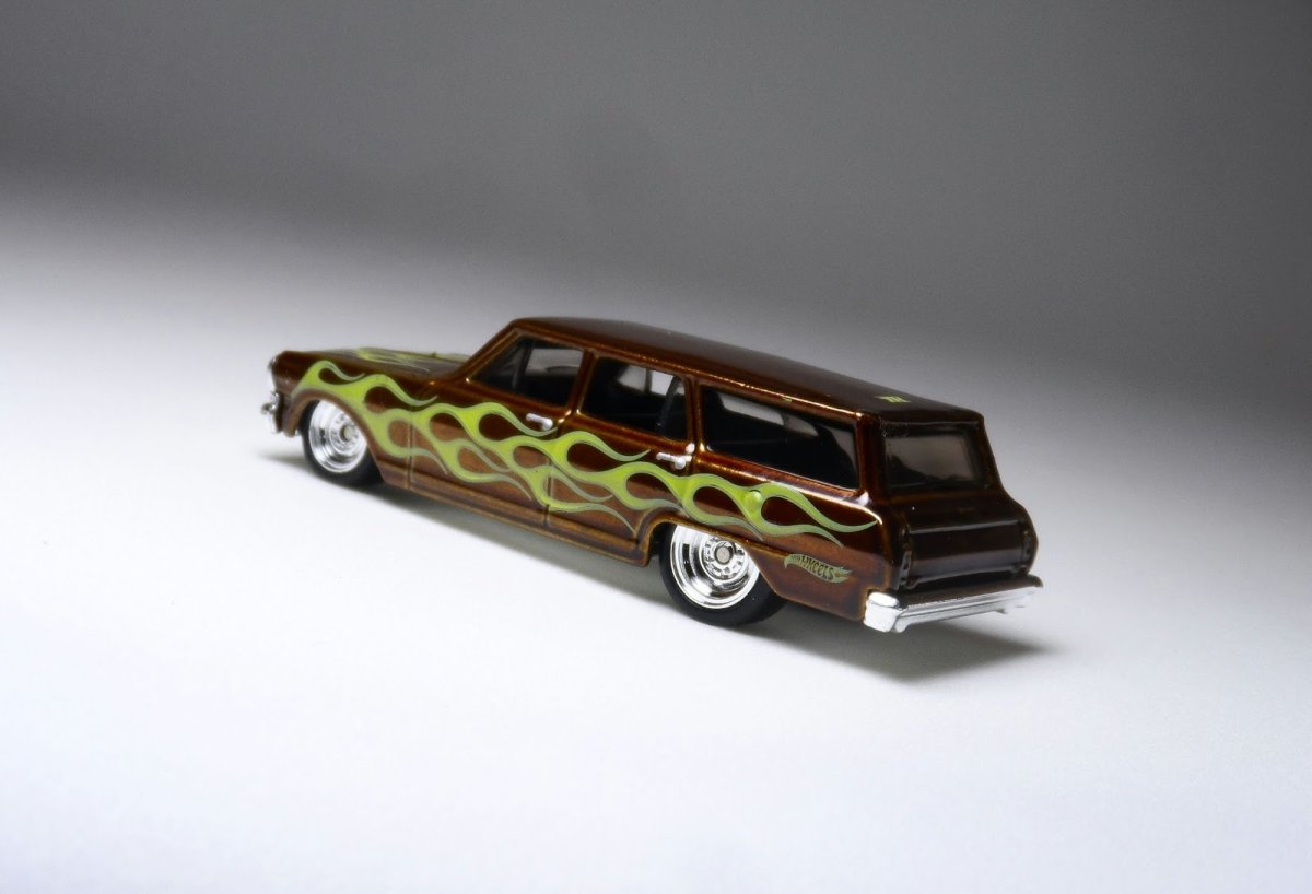 2014 64 Chevy Nova Station Wagon Brown: Image 8