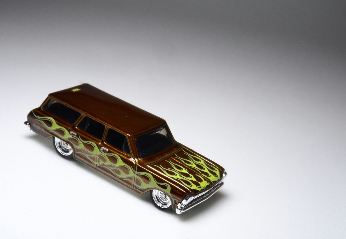 2014 64 Chevy Nova Station Wagon Brown: Image 6