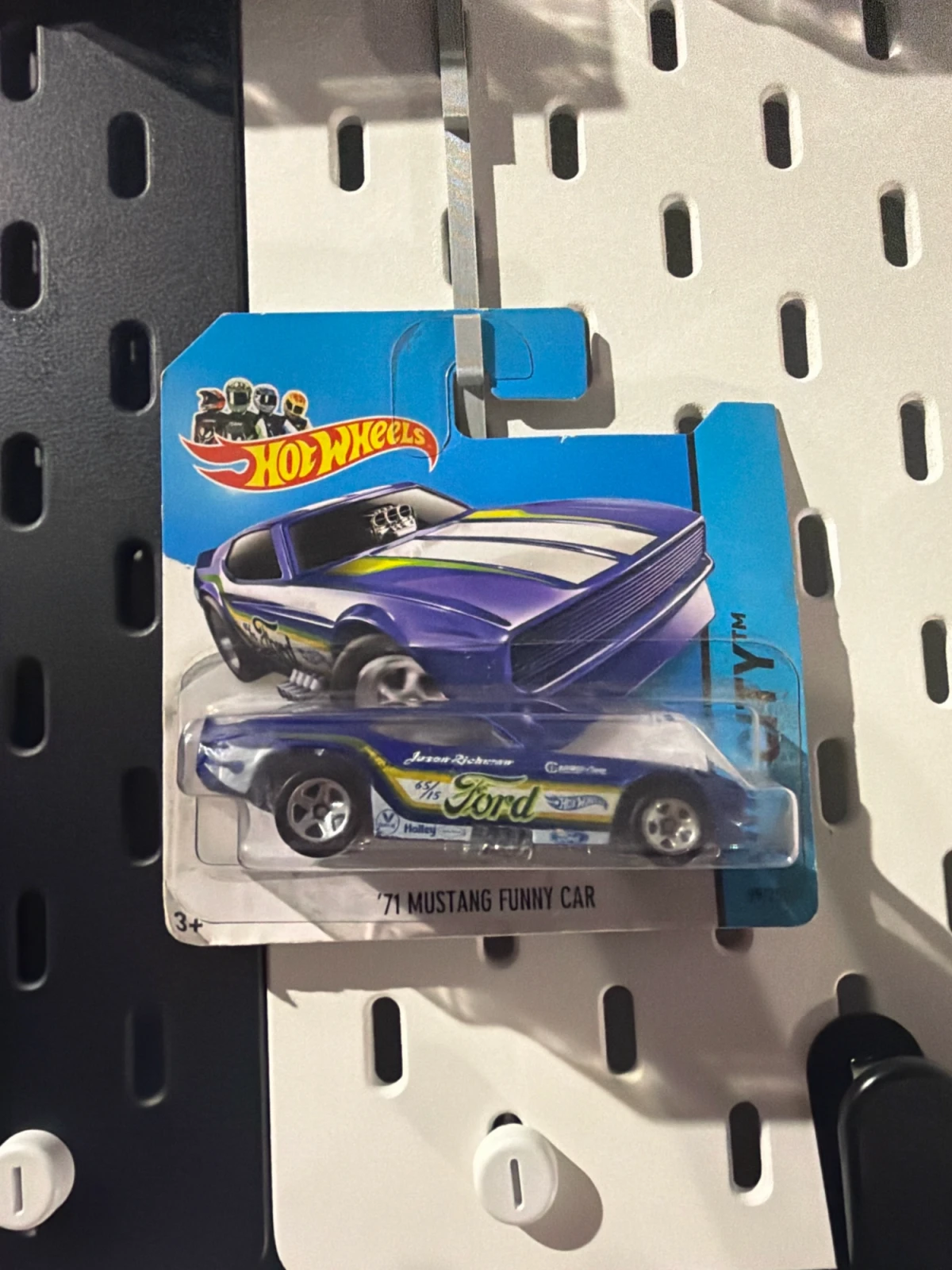 2014 71 Mustang Funny Car Blue: Short: Image 2