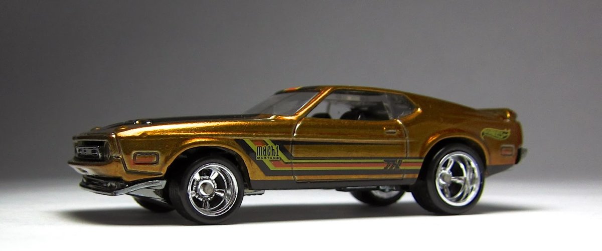 2014 1971 Mustang Mach 1 Gold: Image 9
