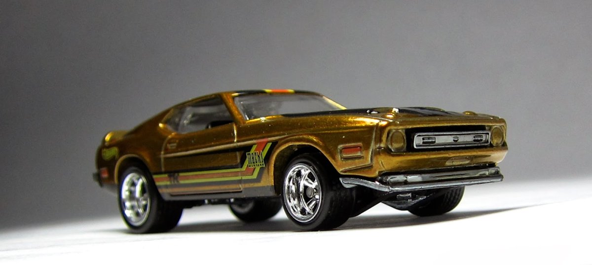2014 1971 Mustang Mach 1 Gold: Image 7