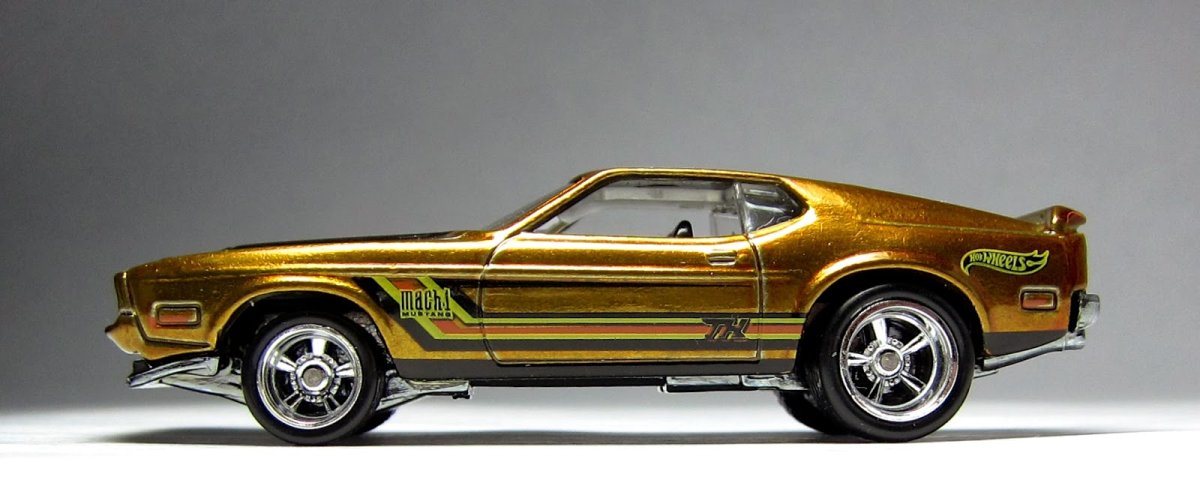 2014 1971 Mustang Mach 1 Gold: Image 3