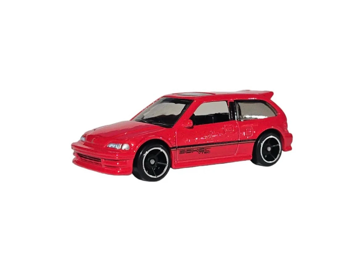 2014 1990 Honda Civic EF Red: Image 3