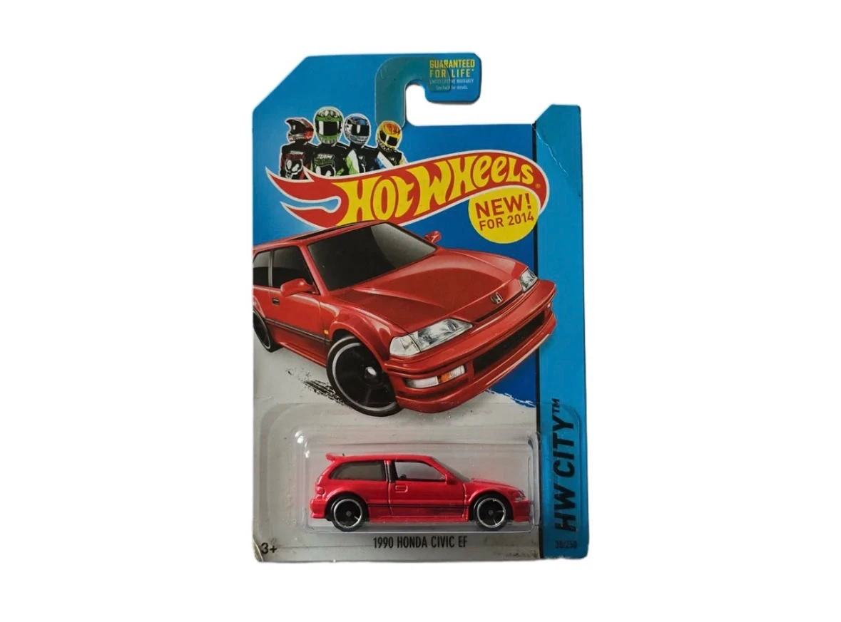 2014 1990 Honda Civic EF Red: Long (US): Image 2