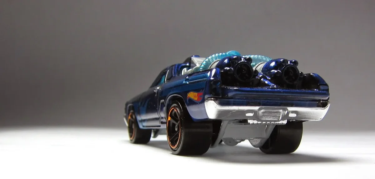 2014 Custom '71 El Camino Blue: Image 3