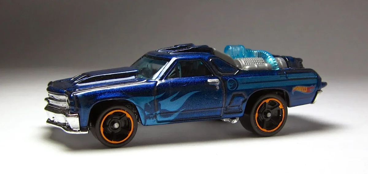 2014 Custom '71 El Camino Blue: Image 4