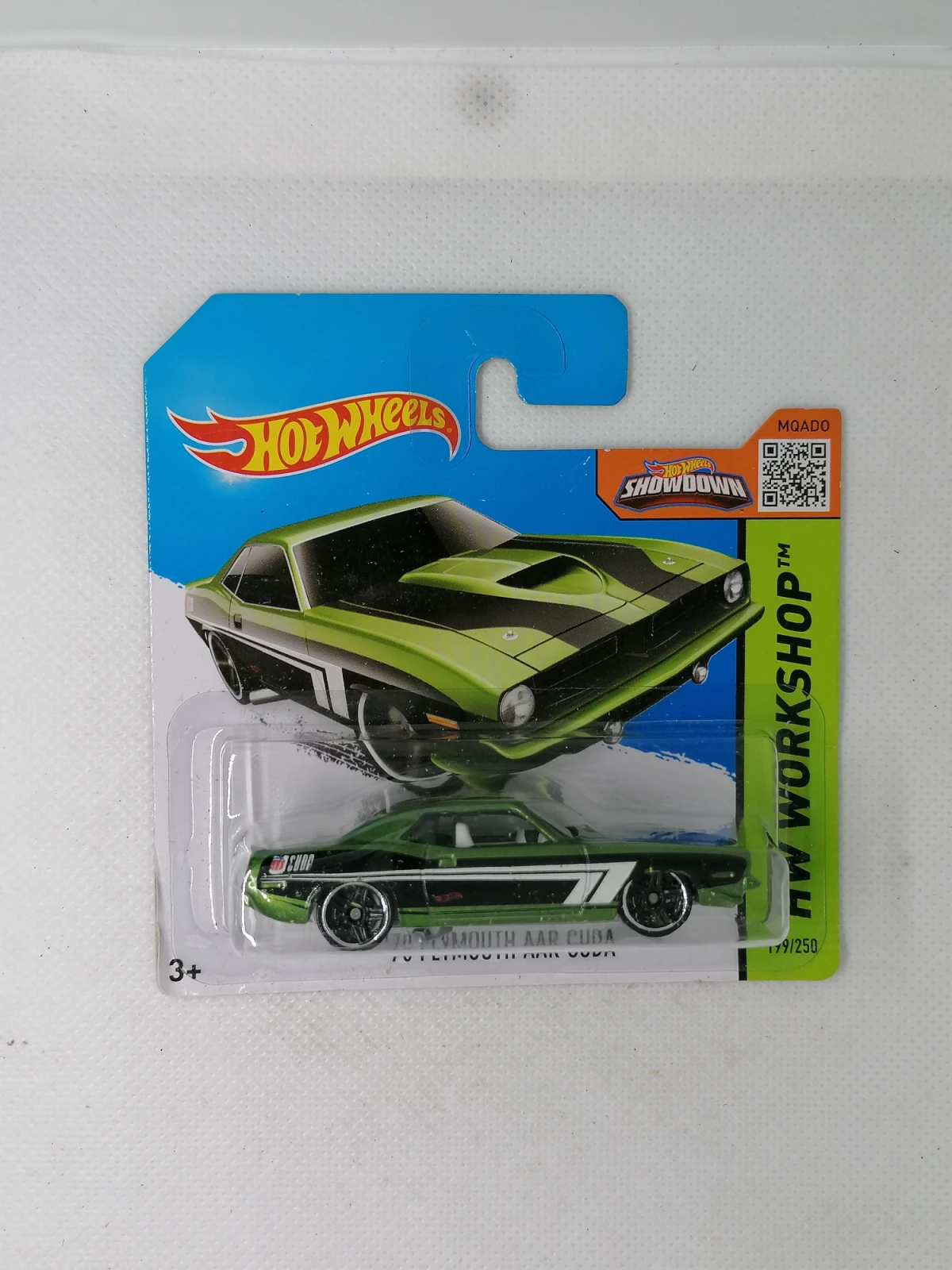 2015 70 Plymouth AAR Cuda Green: Short: Image 2