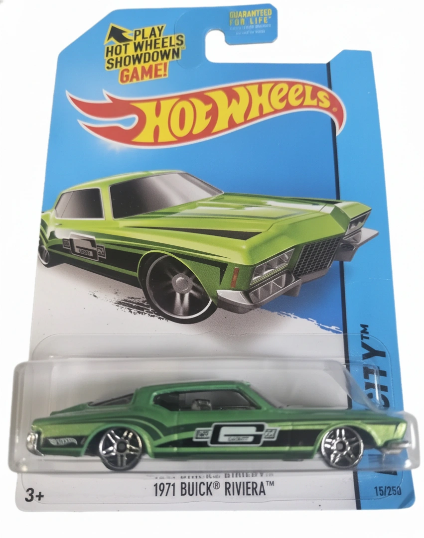 2015 1971 Buick Riviera Green: Long (US): Image 2