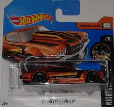 2017 70 Chevy Chevelle Orange: Short Card: Image 2