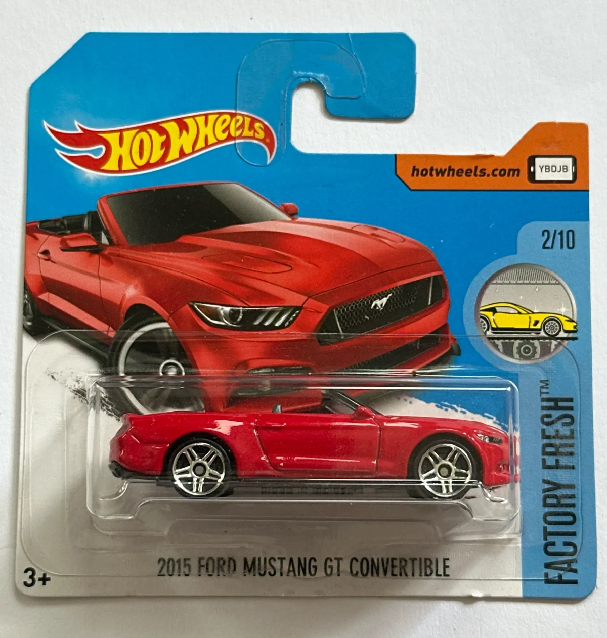 2017 2015 Ford Mustang GT Convertible Red: Short: Image 2
