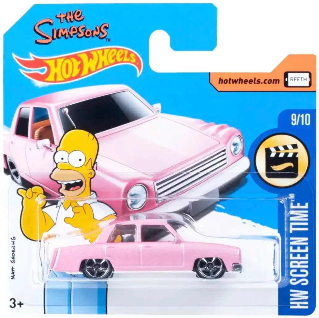 2017 The Simpsons Family Car Pink: Short: Image 2