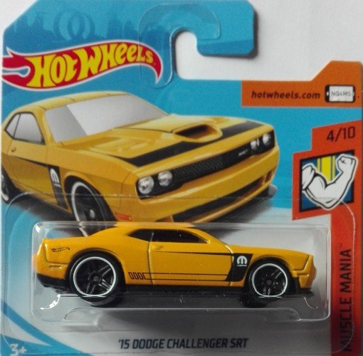 2018 15 Dodge Challenger SRT Yellow: Short Card: Image 2