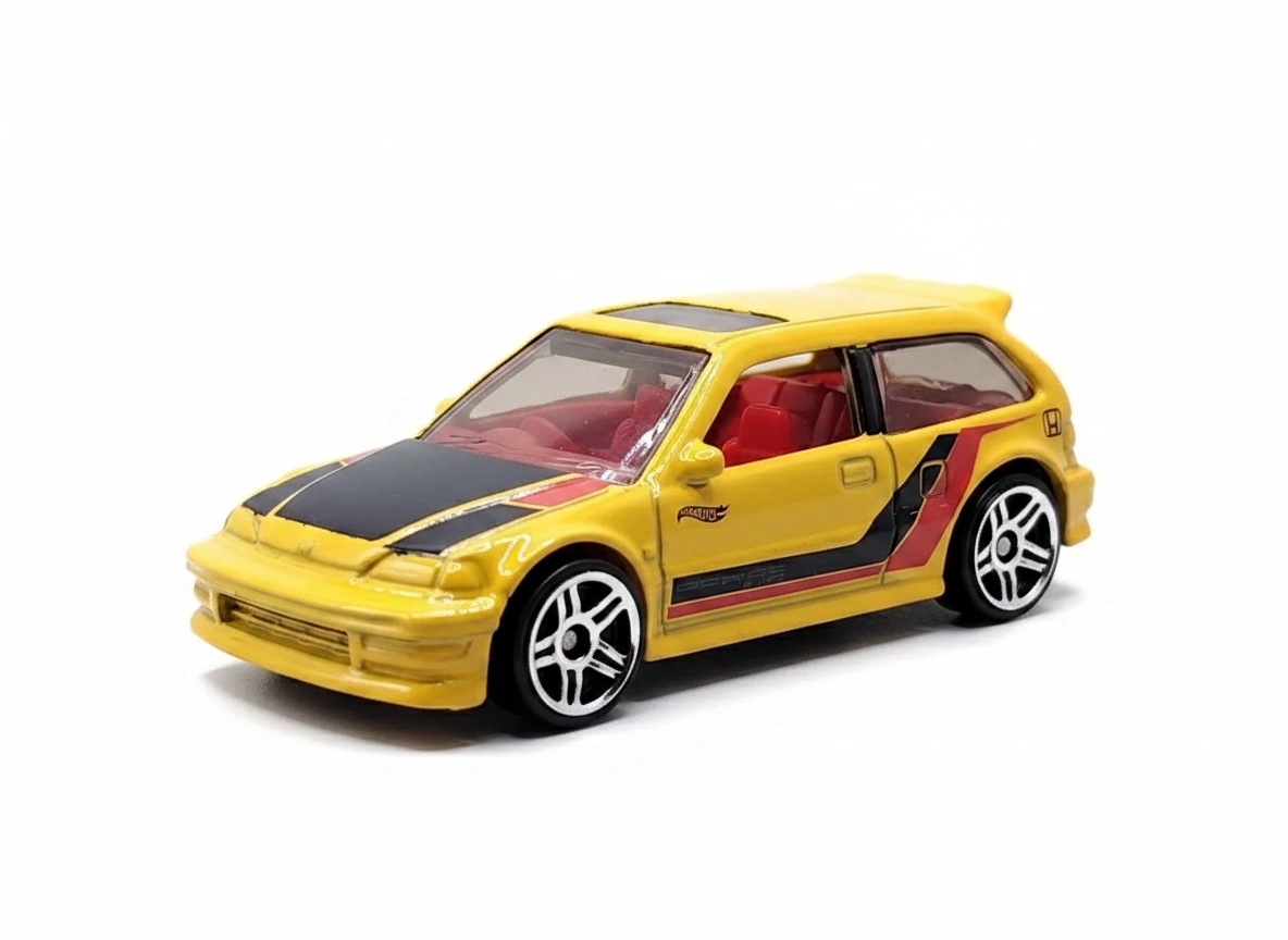 2018 90 Honda Civic EF Yellow: No Package: Image 2