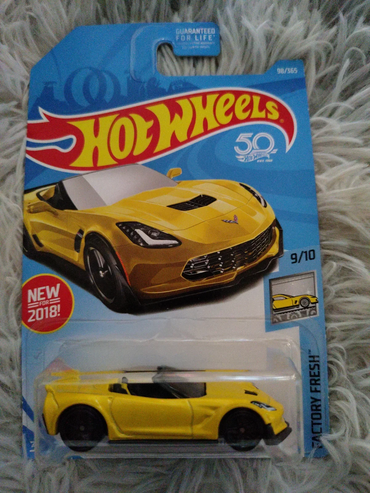 2018 Corvette C7 Z06 Convertible Yellow: Long Card (US): Image 2