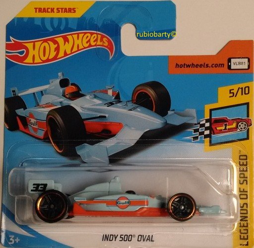 2018 Indy 500 Oval Blue: Short: Image 2
