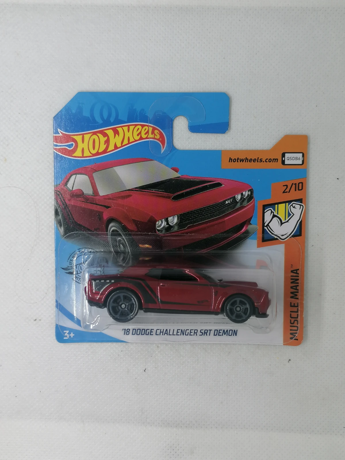 2019 18 Dodge Challenger SRT Demon Red: Short: Image 2