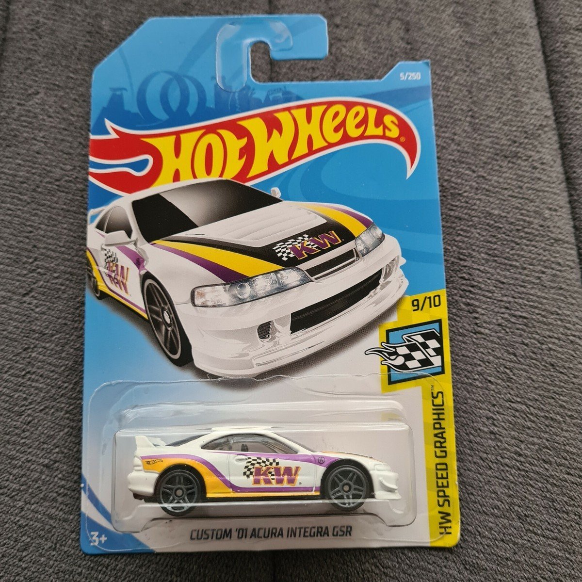 2019 Custom '01 Acura Integra GSR White: Long Card (INT): Image 2