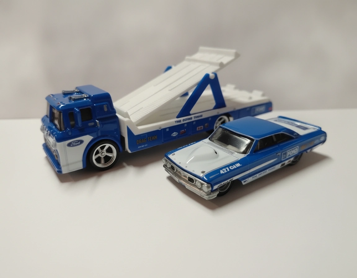 2019 Custom '64 Galaxie 500 and Ford C-800 Blue: No Package: Image 4