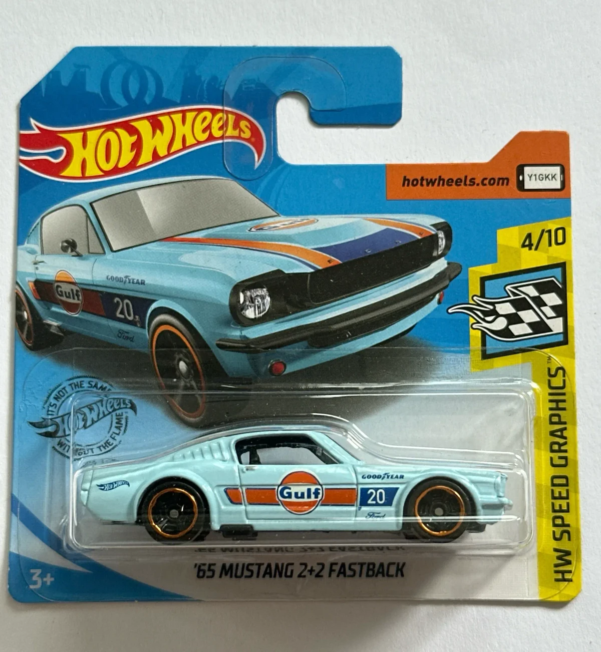 2020 65 Mustang 2+2 Fastback Blue: Short: Image 3