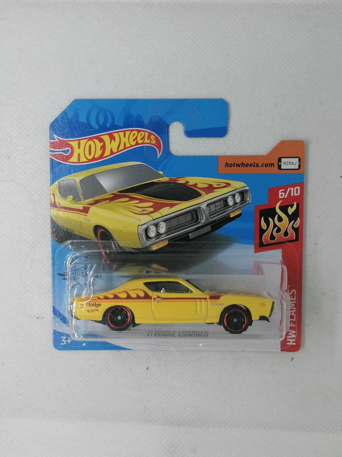 2020 71 Dodge Charger Yellow: Short: Image 2