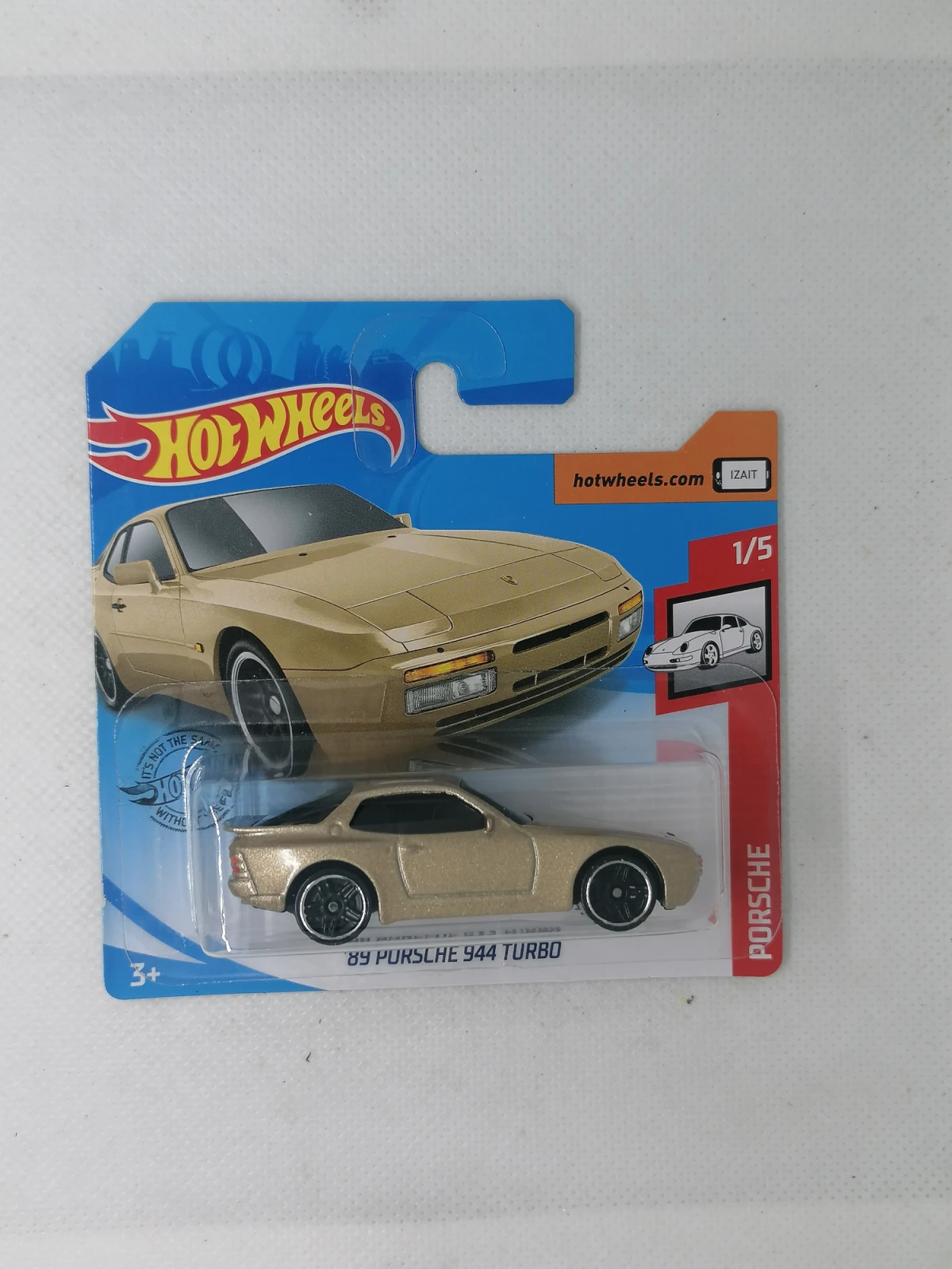 2020 89 Porsche 944 Turbo Gold: Short: Image 2
